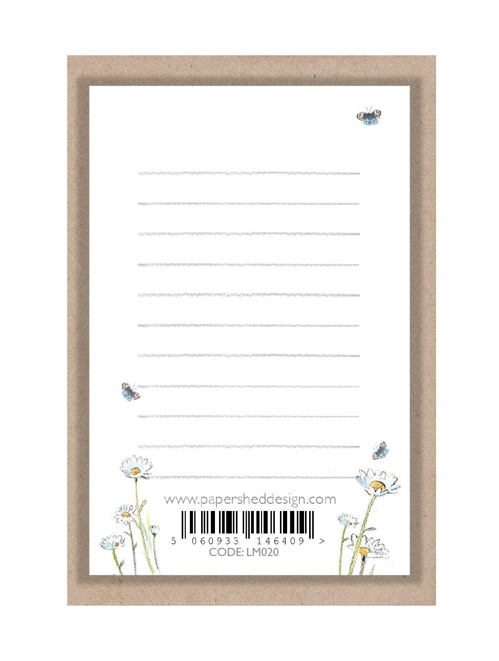 Sentiment Card - You Are Beautiful Inside and Out x - Rabbit with Flowers