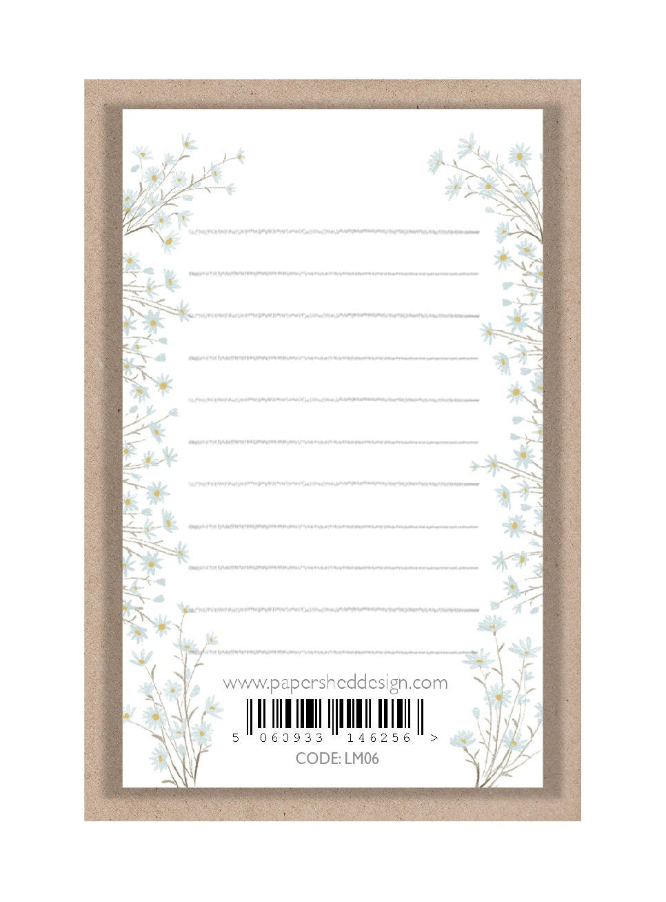 Sentiment Card - Good Luck - Bear, Hare, Mouse and Flowers