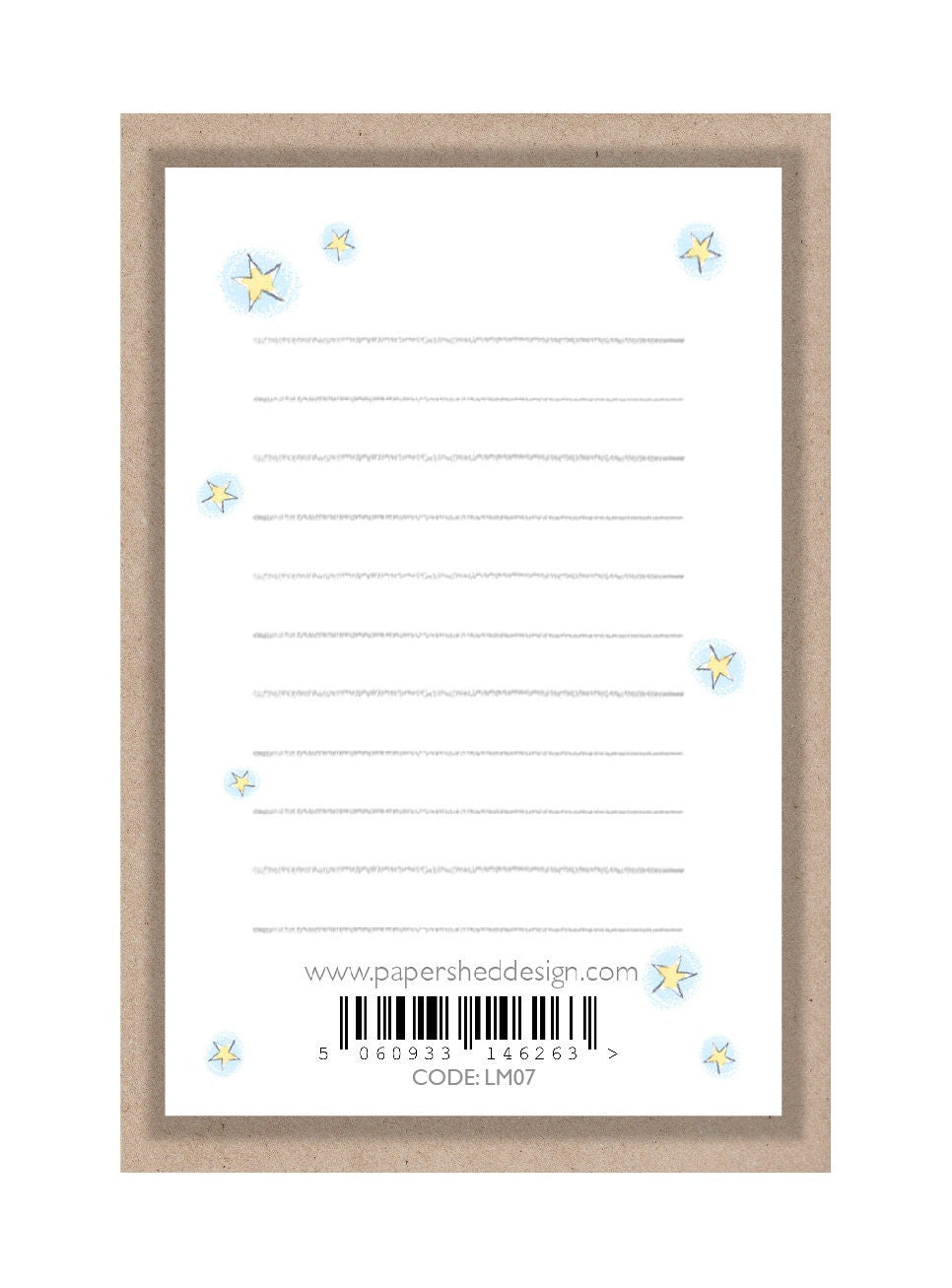 Sentiment Card - Youre a Star - Rabbit and Star