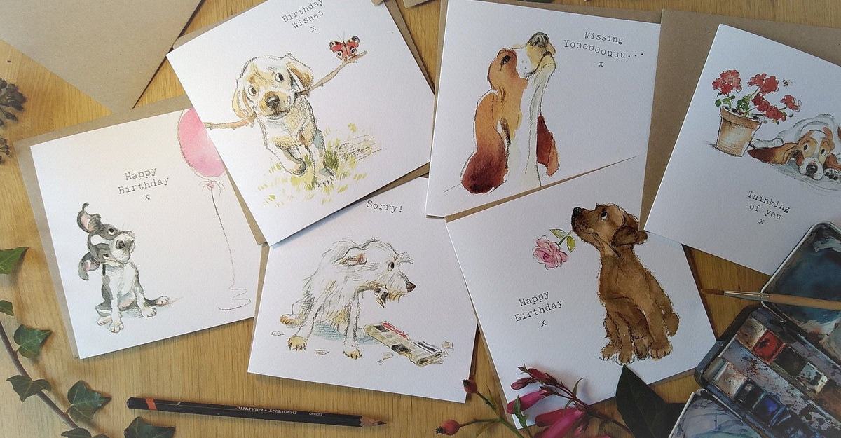 Father's Day Card - Just For You Dad - Dog with Football and Boot