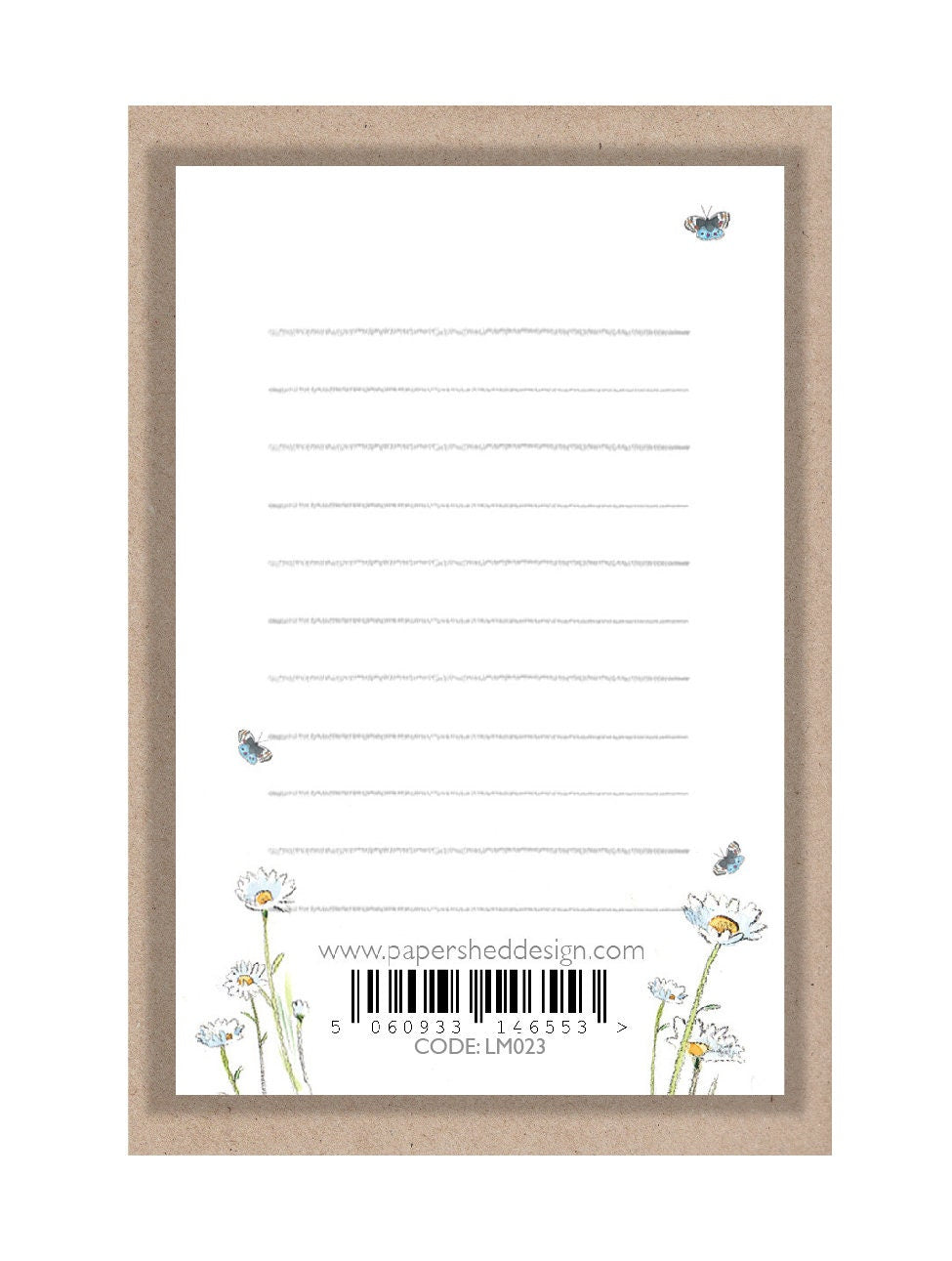Sentiment Card - Little Moments Of Joy - Jack Russell Puppy and Bee
