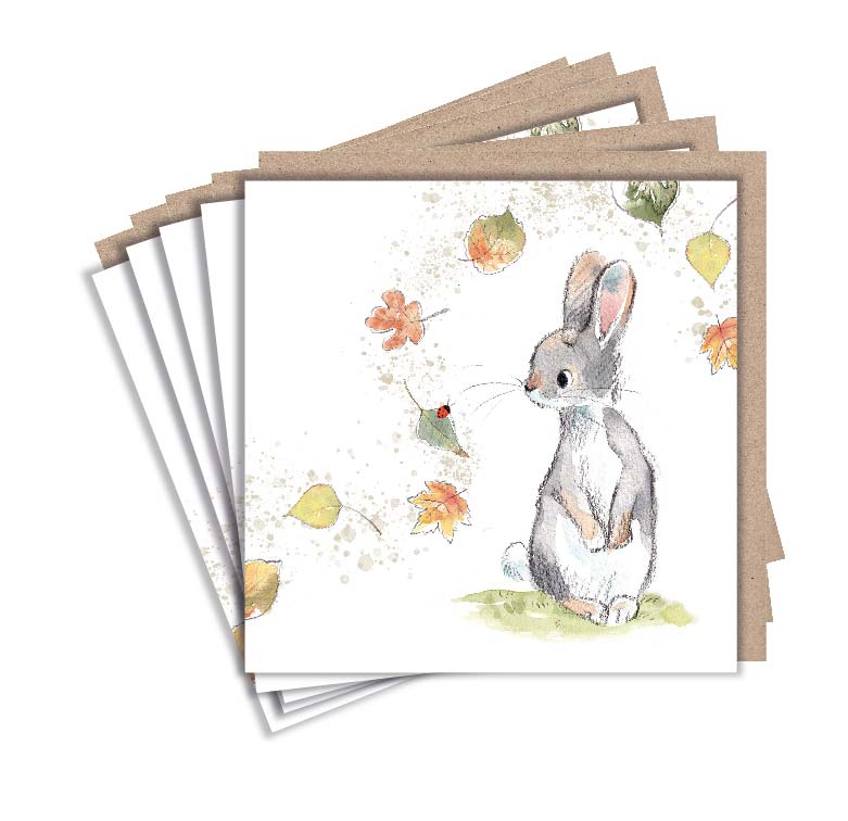 NOTECARD PACK - RABBIT