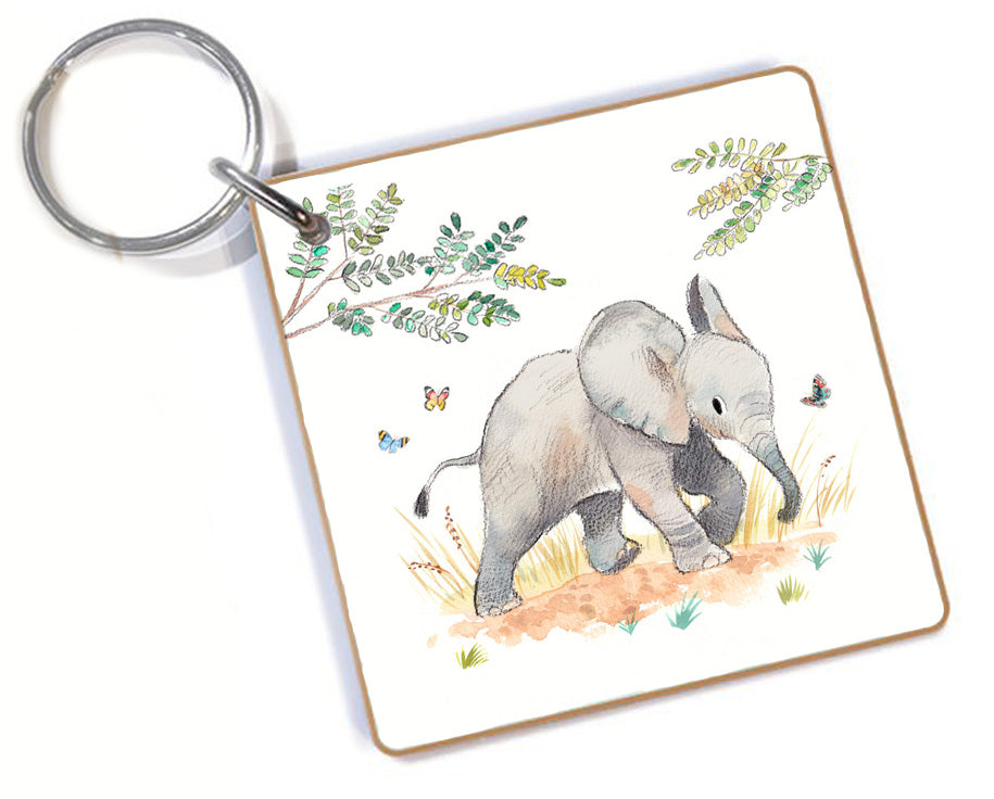 Quality Keyring - Elephant