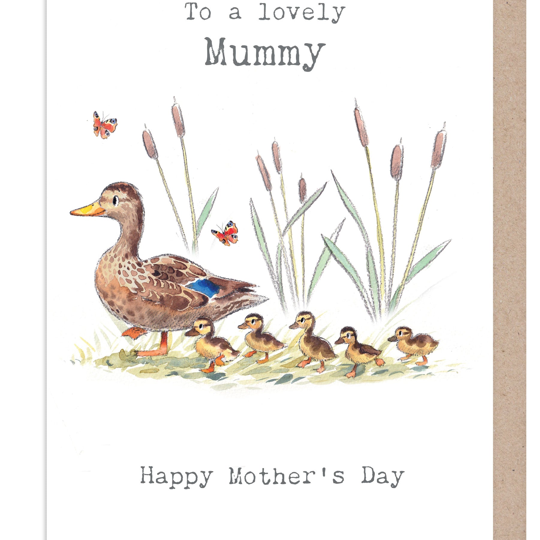 MUMMY MOTHERS DAY CARD - MUMMY DUCK