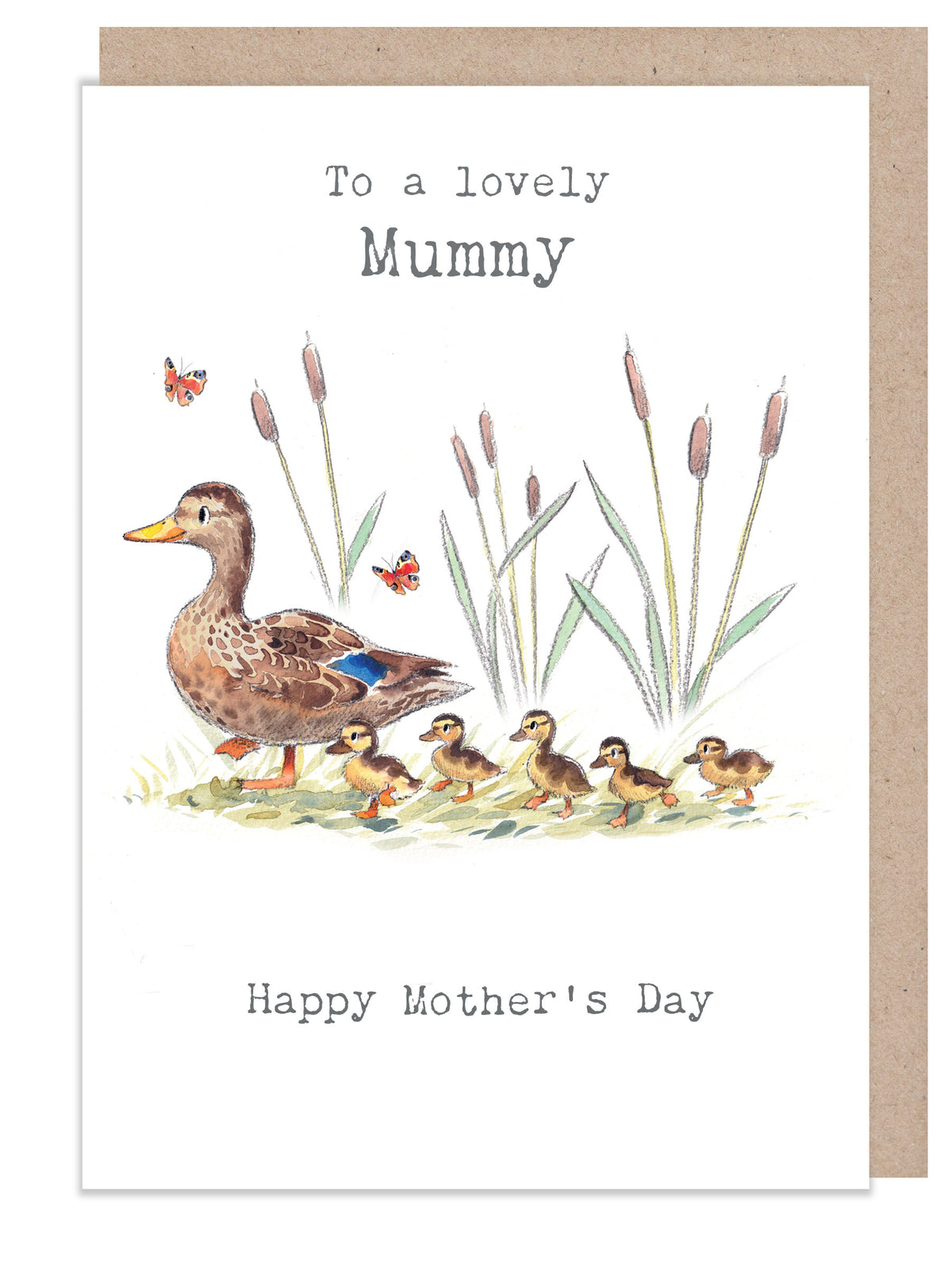MUMMY MOTHERS DAY CARD - MUMMY DUCK