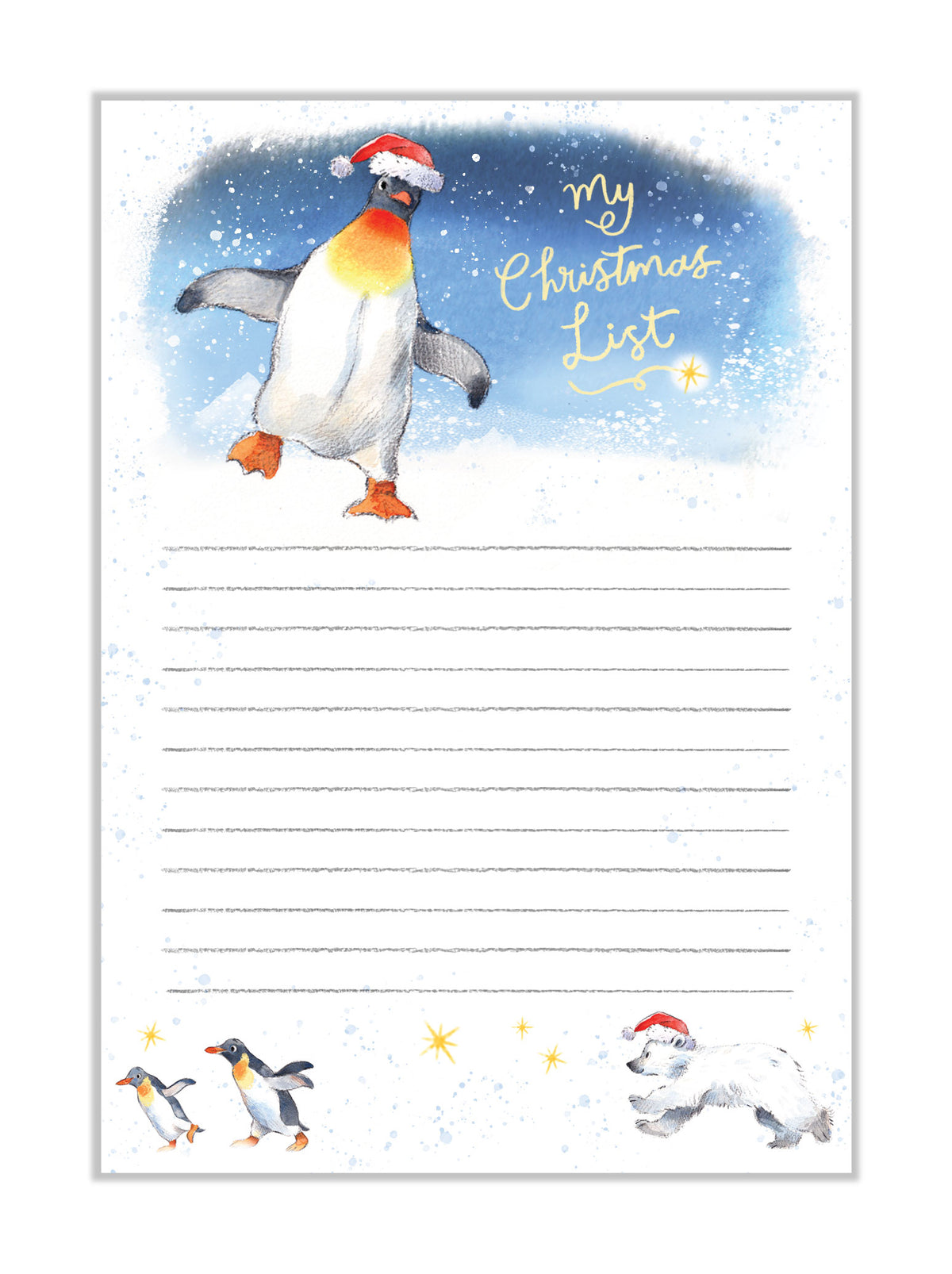 Christmas Notepad - My Christmas List
