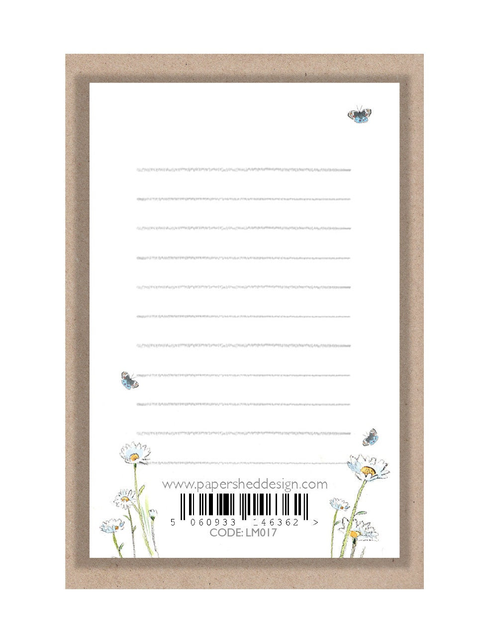 Sentiment Card - Home Is Where the Heart Is - Hedgehog in Flowerpot