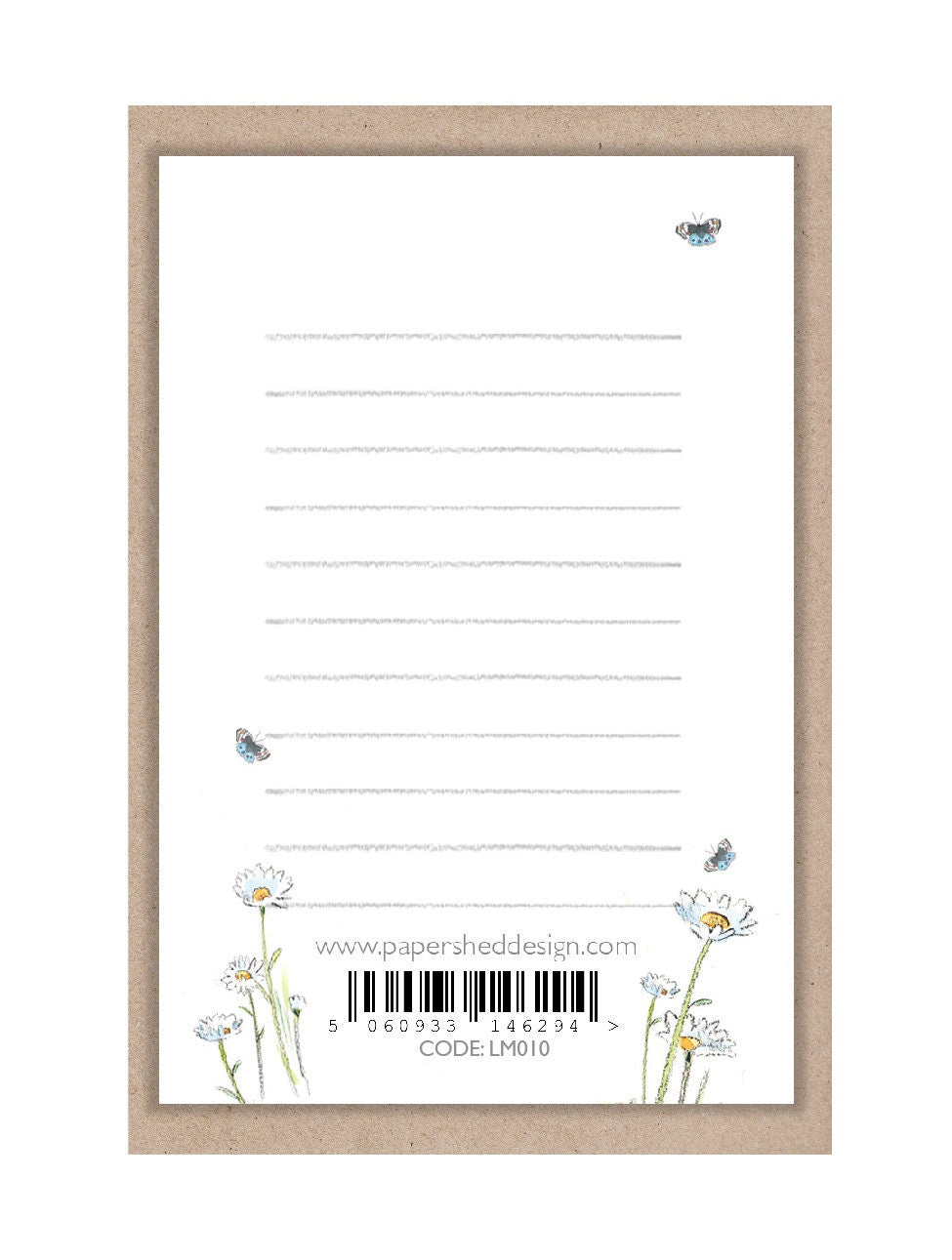 Sentiment Card - I Love You More Everyday - 2 Ducks with Flowers